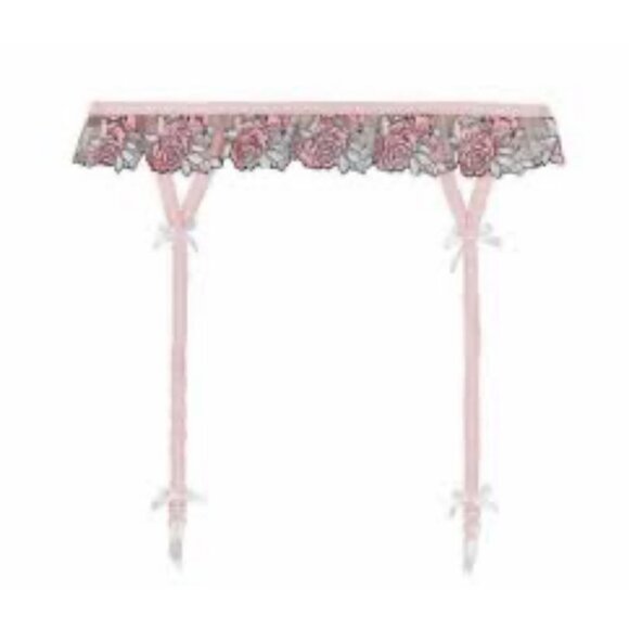 💕FOR LOVE AND LEMONS💕 Berry Garter Belt ~ Lavender Medium M NWT - Picture 8 of 16